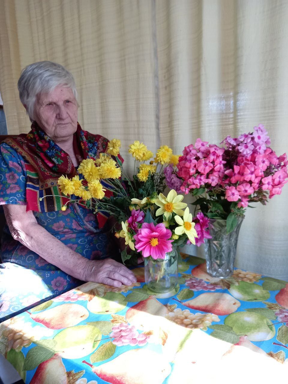 День разноцветных букетов